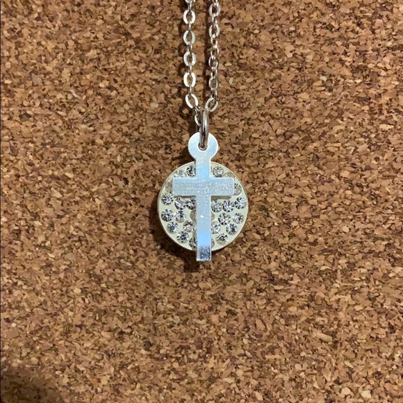 SOLD! Cross necklace and bracelet bundle - Picture 3 of 3